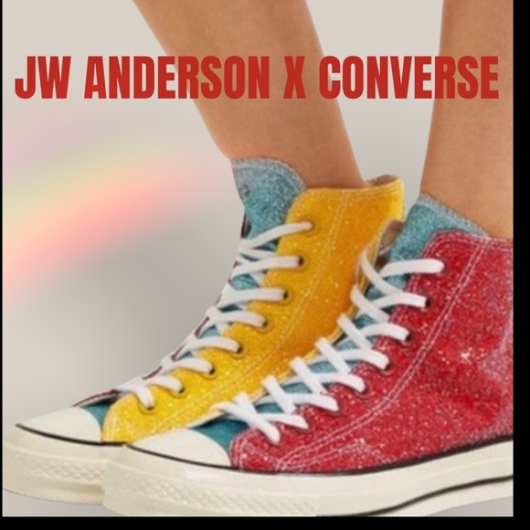 Men's JW Anderson x Converse sneakers collab - Picture 4 of 7